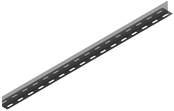 Cableway separator LL 000 RL, with overall dimensions from 30x2000 mm to 180x3000 mm, with metal thickness from 1,2 mm to 1,5 mm