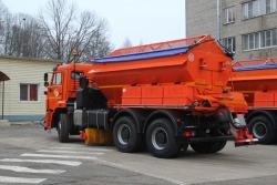 Combined ED 405V1M road machine on KAMAZ 6520-53, 6520-V5 chassis
