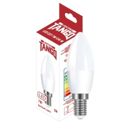 LED lamp 7W E27 candle 4000K 220V (TANGO LED C37-7W-E27-W) TANGO RUSSIA