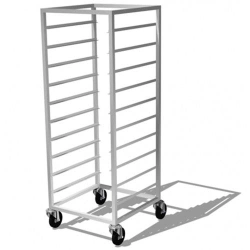 Trolley for transporting plates (double row) (TTT)