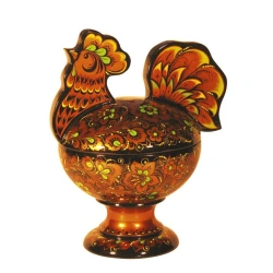 Candy bowl Cockerel lime 230x190x150MM 14250230190
