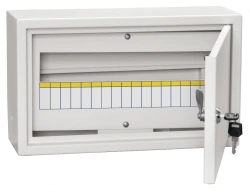 MKM13-N-18-31-31-Z TITAN 3 Enclosure metal. ShchRn-18 (265x440x120) IP31 white IEK