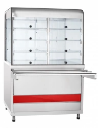 Refrigerated high-temperature display counter with neutral cabinet ???(?)-70??-?-??