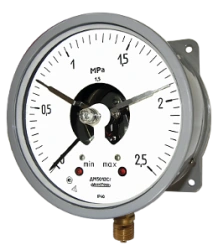 Indicating signalling manovacuum gauges DA5012Cr
