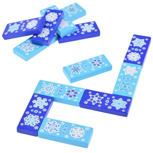 Snowflake Dominoes (28 Pieces) - Model 1-60