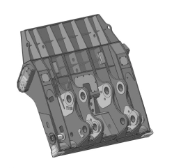 Bucket rear wall bottom discharge EX-1200.FST-59X-(T1)