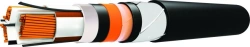 Power cable with plastic insulation for voltage 6 kV VBShv