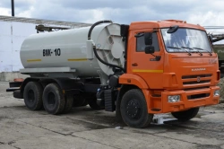 Slurry truck VMK-65115-E5 based on chassis KAMAZ-65115-RR