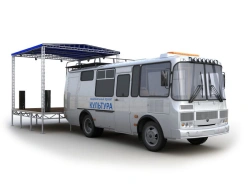 Truck 120210-04 on the basis of PAZ 3205