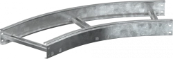 CPG05-4-45-100-500-HDZ Ladder turn LESTA 45grade 100x500mm R600 HDZ IEK