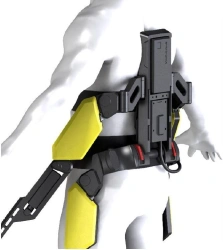 Industrial, non-medical equipment, exoskeleton robotic, 220V supply voltage, model "ExoCR".