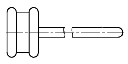 Trocar 3,0 mm, article OM.014.20.10.