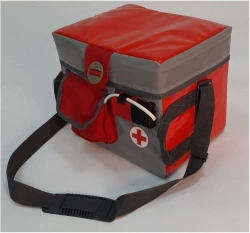 Thermal insulated container with automatic creation, maintenance and preservation of temperature of infusion solutions CT-"Omnim