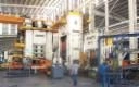Automated line for hot forging of crankshafts and front axle beams for forgings with a force of 125000 kN on the basis of KGSHP