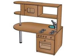 Play kitchen ?7/ BAT25