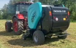 Round baler PASCAL C12R with chain lubrication system