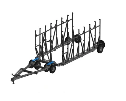 Harrowing hydraulic harrow hitch SBG-22-2 without harrows