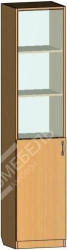 Glazed pencil cupboard