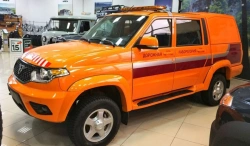 Special purpose vehicle type 29894, modification 29894-01 on the basis of UAZ-2363* PickUp of category N1, N1G