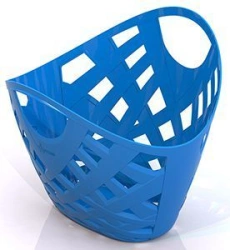 Wicker basket (blue)