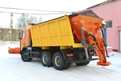 KDM 65-01(dump truck/chassis MAZ 5N33,modifications 6501C5,6501C9,650126,650128complete with:hopper ORS,polymer tank RAR-5;7;8;9