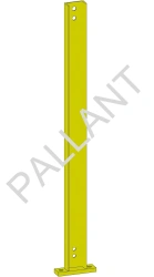 Rear support for plate heat exchanger FP/PF 120(150,160,190,200,250,300)