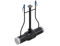 All-welded steel ball valve ALSO series RS series welded full bore ball valve with extended stem (under insulation) with reducer