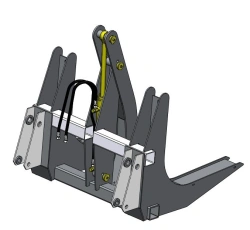 Replacement working tools for PKU-0,8 multipurpose agricultural loader: log loading device P