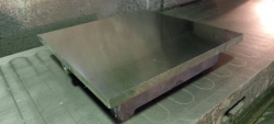 Cast iron calibration plate 250*250 m/o class 1