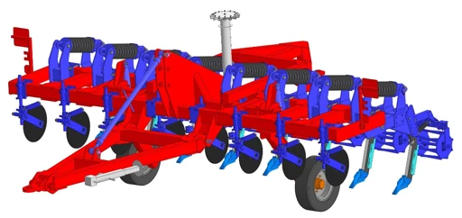 Agricultural Subsoiler "AGRIRICH" for Heavy Tractors