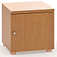 1-door, 1-shelf cabinet MF9 from the hotel furniture set "Visit".