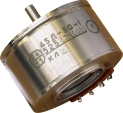 Linear non-contact inductive sensor 45D-20-3-3B 36 +1.8-3.6 V 2400±120 Hz 20 mA 0.05 kg 6?2.320.048 ?? OAO "U-U PPO" Russia