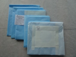 Disposable, sterile, nonwoven fabric linen set for implantation of pacemakers "Larix".