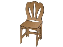 Chair ''Lira'' H=300 (paint)/ STD86