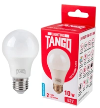 LED Lamp 10W E27 A60 6500K 220V (TANGO LED A60-10W-E27-WW) TANGO RUSSIA