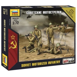 Assembled model "Soviet motorised riflemen"