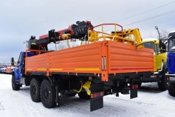 Special cargo truck with CMU produced by INMAN JSC on URAL 7470-01 chassis. Mark GIRD. Type 5849AS. Modification 5849
