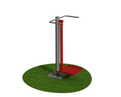 Stationary outdoor fitness equipment SV-007 Single pendulum