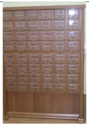 Catalogue cupboard with 32 drawers Classic series