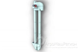 Bucket belt elevator of NL type, model NL-10-U