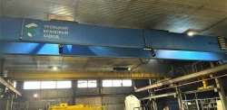 Electric double girder overhead travelling crane, model KM2-A-B-C-D-E