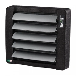 Stationary electric fan heater with water heat exchanger, "BALLU" trade mark, model BHP-W3-15-LN