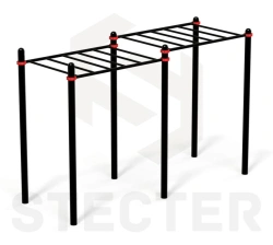Two-level handrail