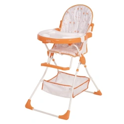 Selby 252 "Bunnies" highchair, orange, article number 0002132-08