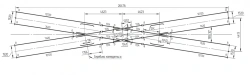 Blind crossing of type P65 grade 2/6 of project 2521.00.000-02
