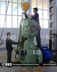 Piston gas compressor 302GP-6/35