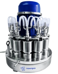 Multistage centrifugal extractor