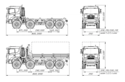 SPECIAL CAR (cargo platform, with or without sides, with or without CMU, with or without awning frame and awning, with or withou