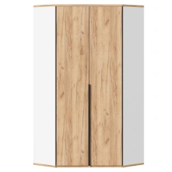 Urban LD.528060.000 Corner cupboard 45 (White/Oak Gold )