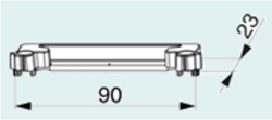 Locking strip KBE AD70, article number 373587